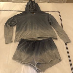 Target ombré blue-gray lounge set M